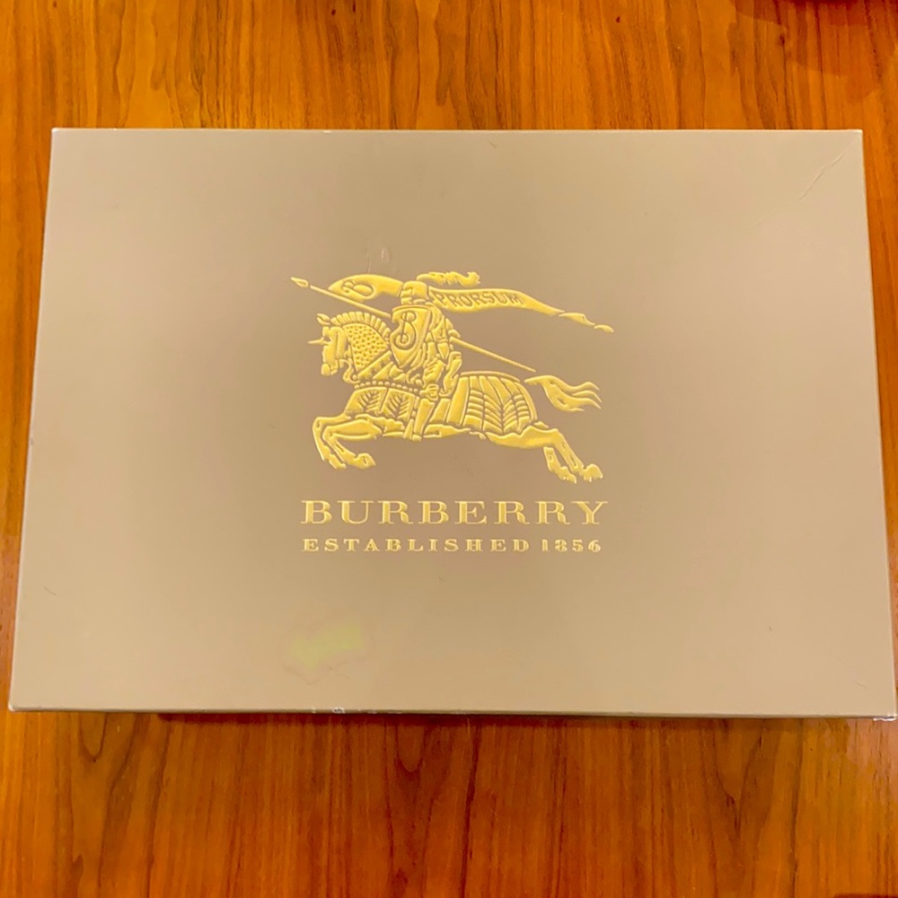 Burberry rain boots